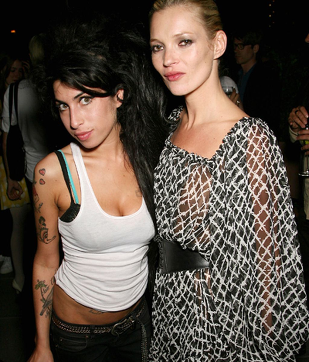 Amy Winehouse y Kate Moss
