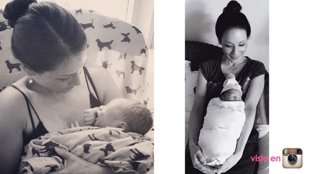 La actriz Lucy Liu dio a luz a Rockwell por un vientre de alquiler
