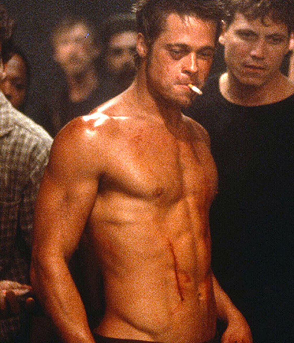 Brad Pitt en 'El Club de la Lucha'