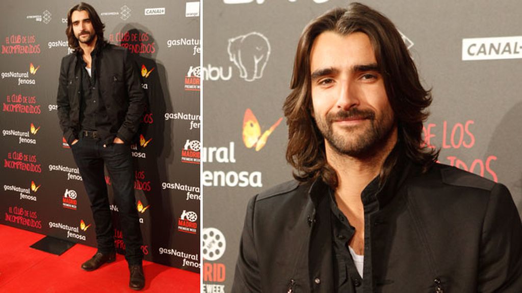 Aitor Luna acaba de regresar de rodar en Nueva York con Blanca Suárez