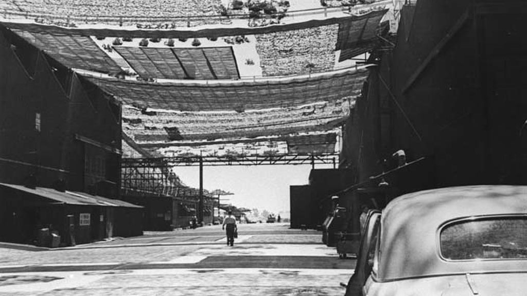 Camuflaje para evitar un ataque nuclear en la II Guerra Mundial