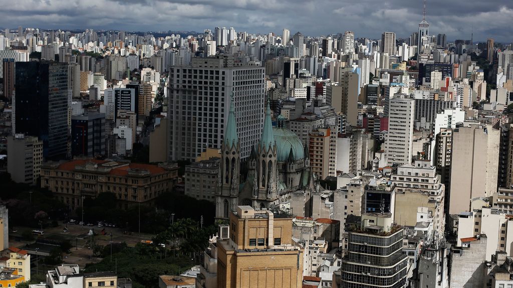 Vista aérea de la Catedral de Sé