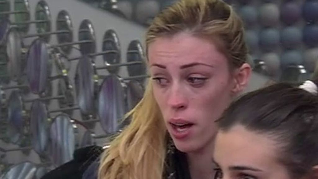 Miriam se desahoga con sus compañeros