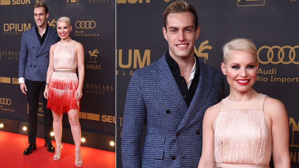 Soraya Arnelas y su novio, el modelo Miguel Herrera