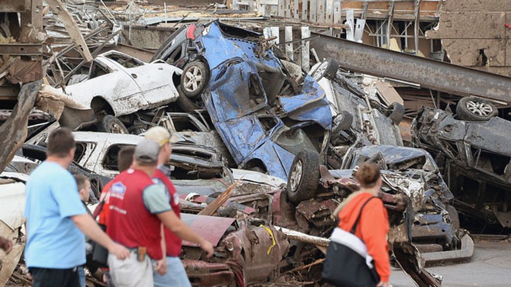 Oklahoma, arrasada por varios tornados