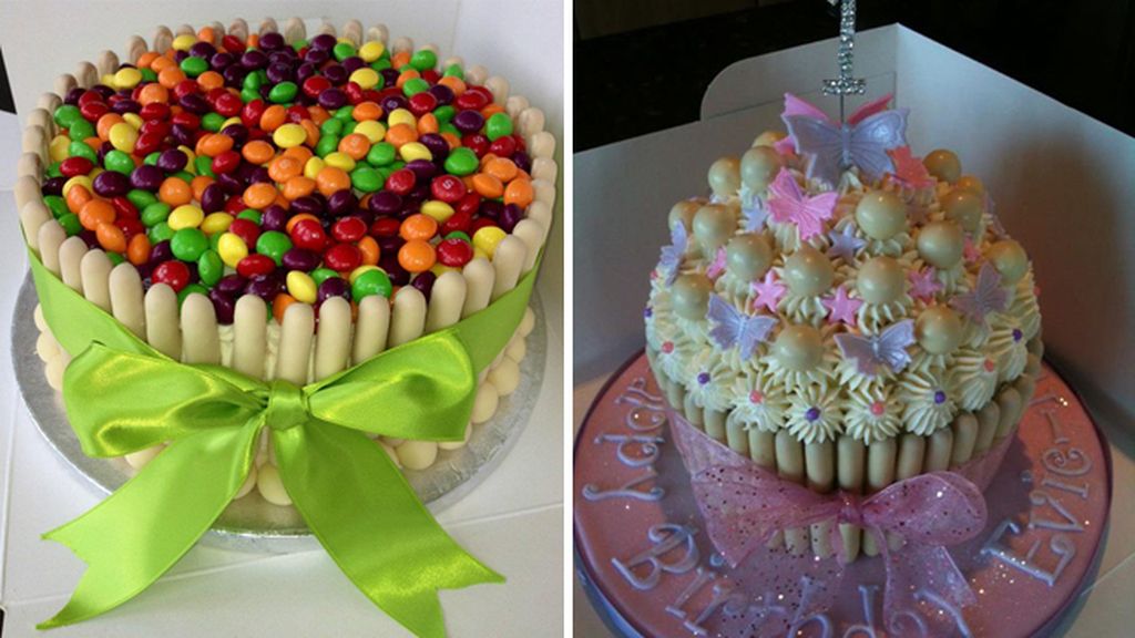 Algunas de las más increíbles tartas y cupcakes