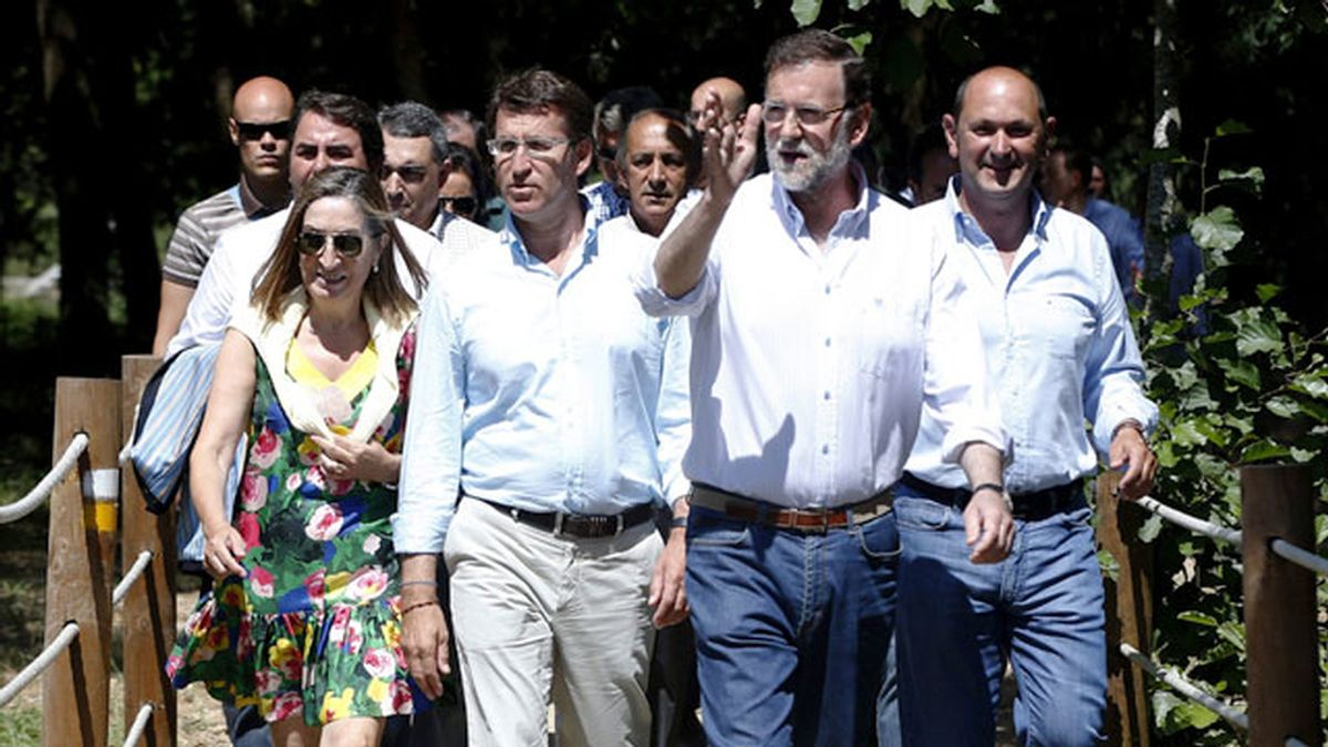 Rajoy estira sus últimos días de vacaciones