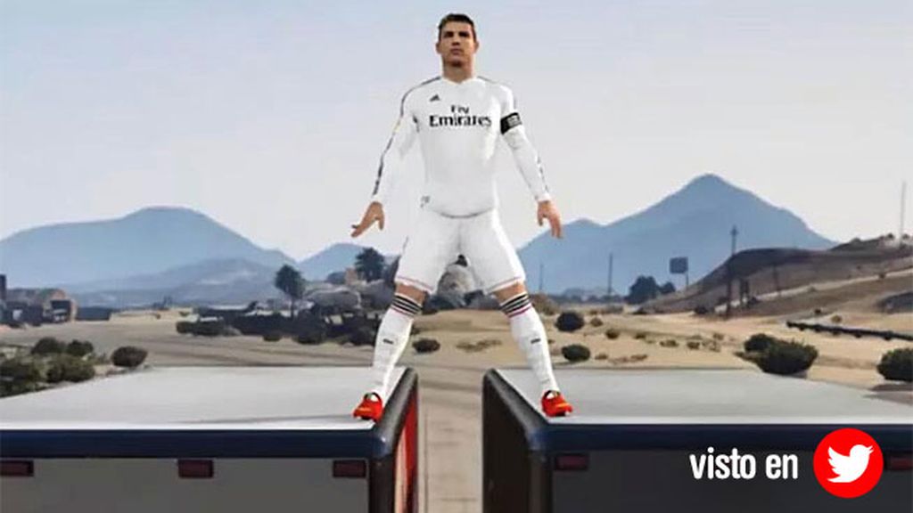 Cristiano Ronaldo revoluciona el GTA V