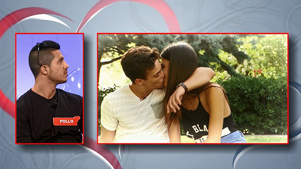 Jesús le roba un beso a Sofía
