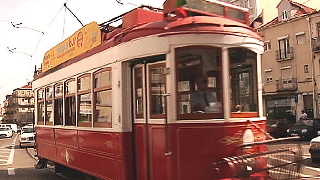 Típico tranvía de Lisboa