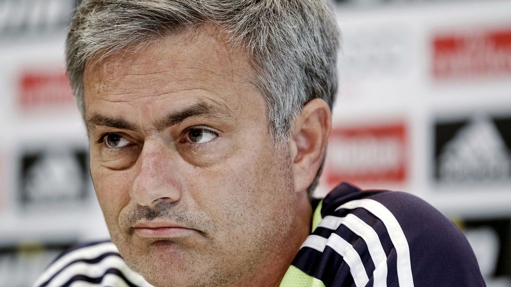 José Mourinho en rueda de prensa
