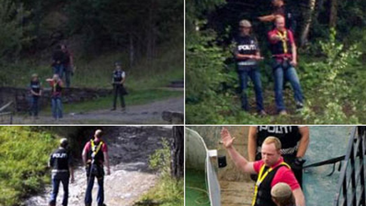 Breivik vuelve a Utoya para reconstruir sus crímenes con la policía