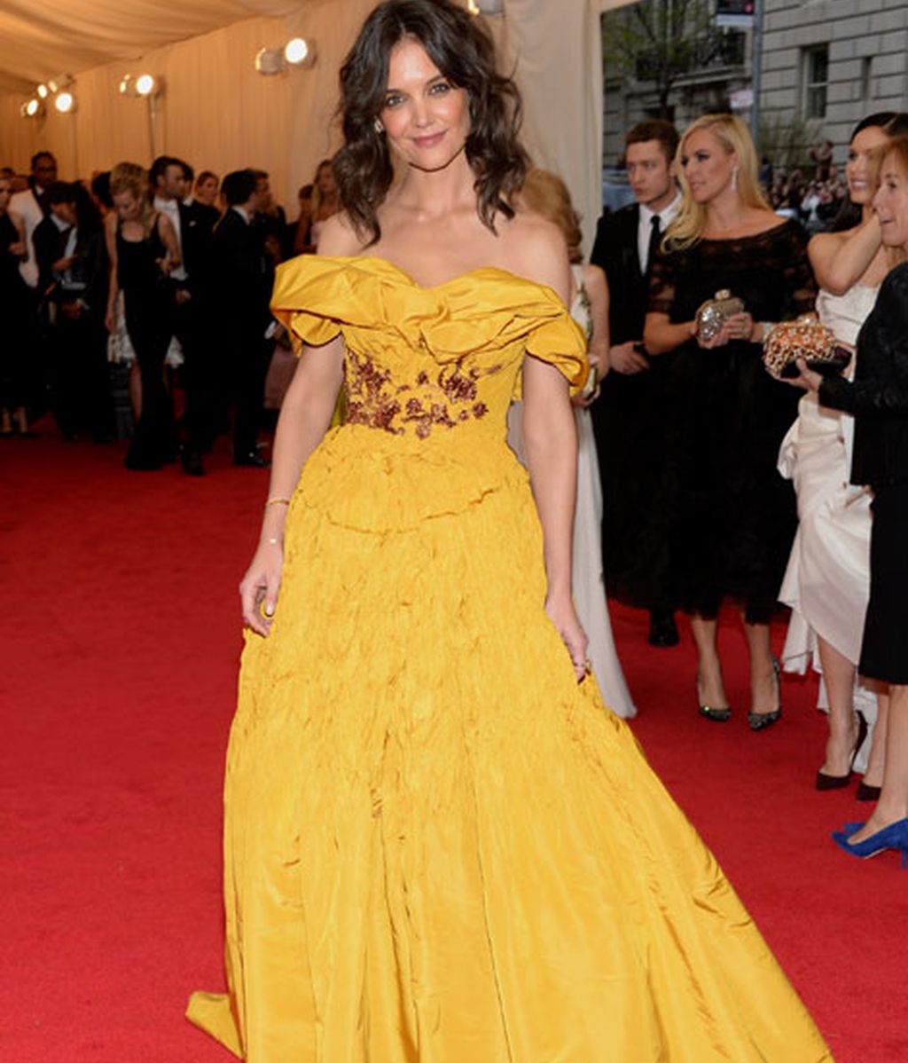 Katie Holmes de Marchesa