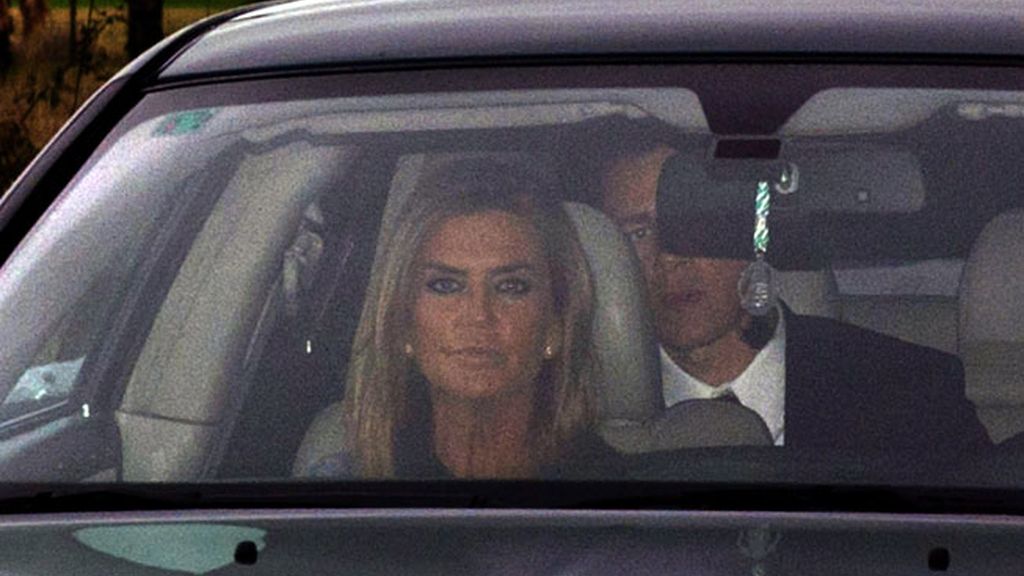 Susana Urribarri llega a la boda de Julio Iglesias junior