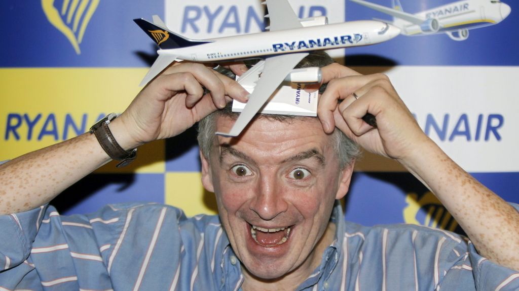 El presidente de Ryanair, Michael O'Leary El presidente de Ryanair, Michael O'Leary