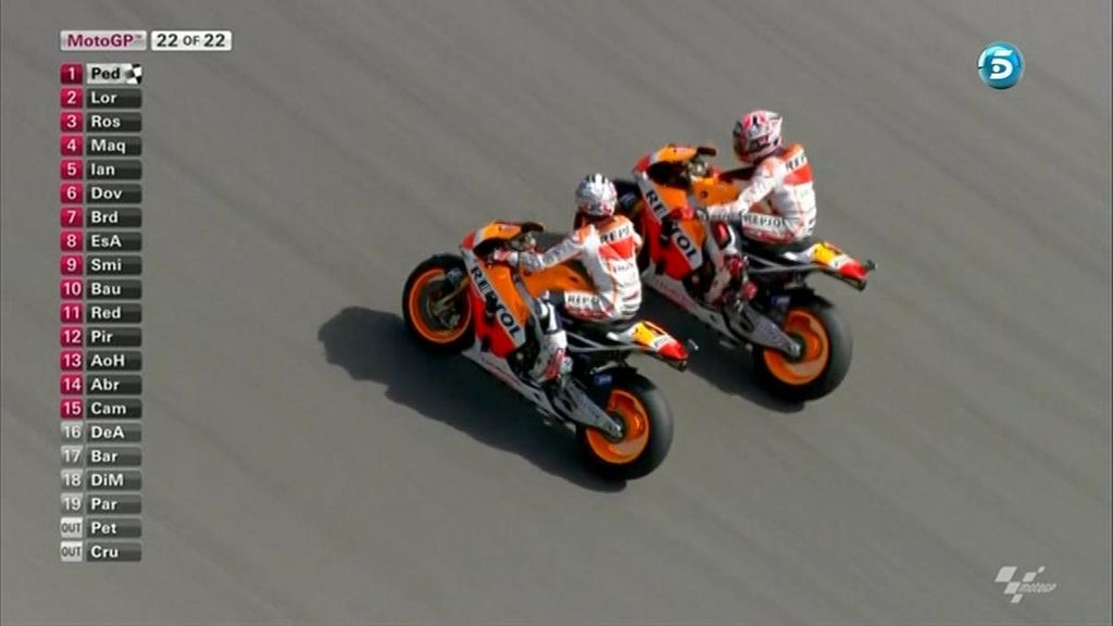 Pedrosa se lleva la victoria en el circuito de Brno