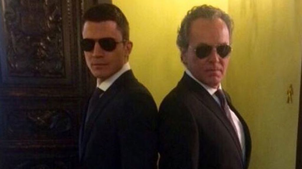 Álex González y José Coronado, divertida amistad entre los actores de