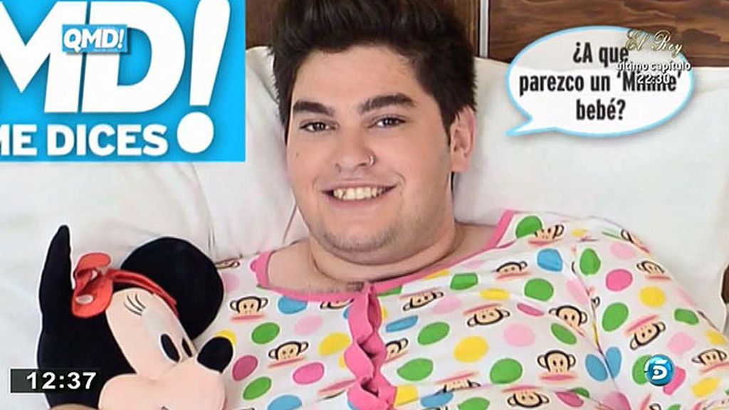 El amigo de Chabelita posa para '¡Qué me dices!'