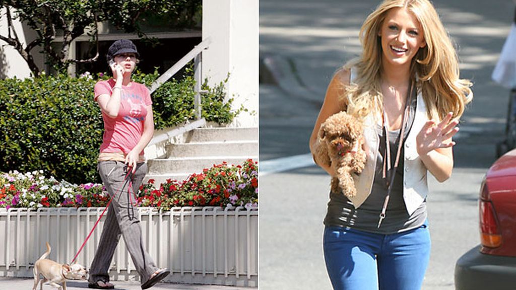 Blake Lively y Scarlett Johansson, las dos rubias más importantes de Ryan Reynolds