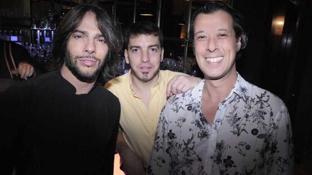 Joaquin Cortés, Nicolas Deglantoni y Carlos Calero
