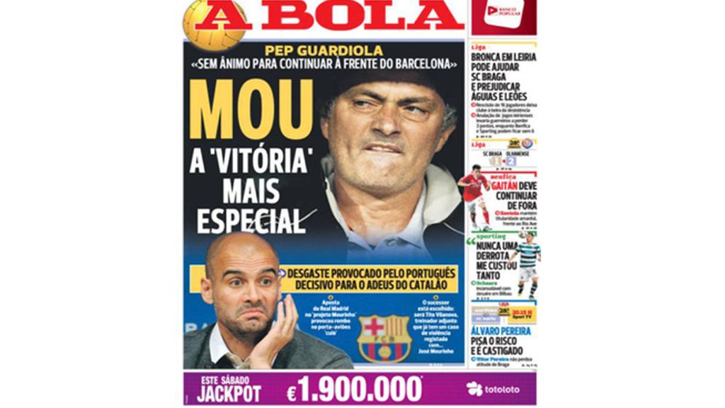 La despedida de Guardiola en la prensa