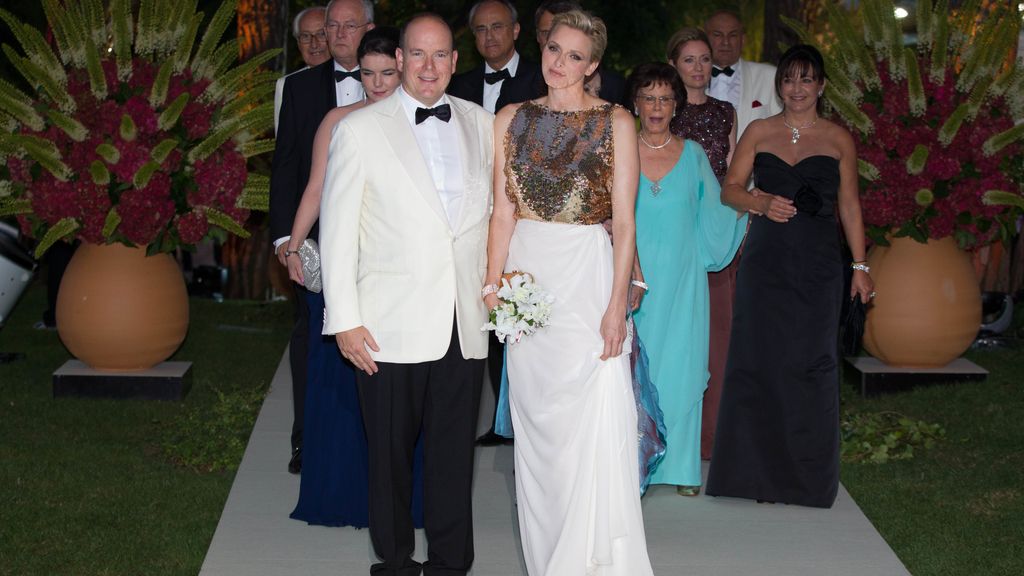 Charlene y Alberto de Mónaco