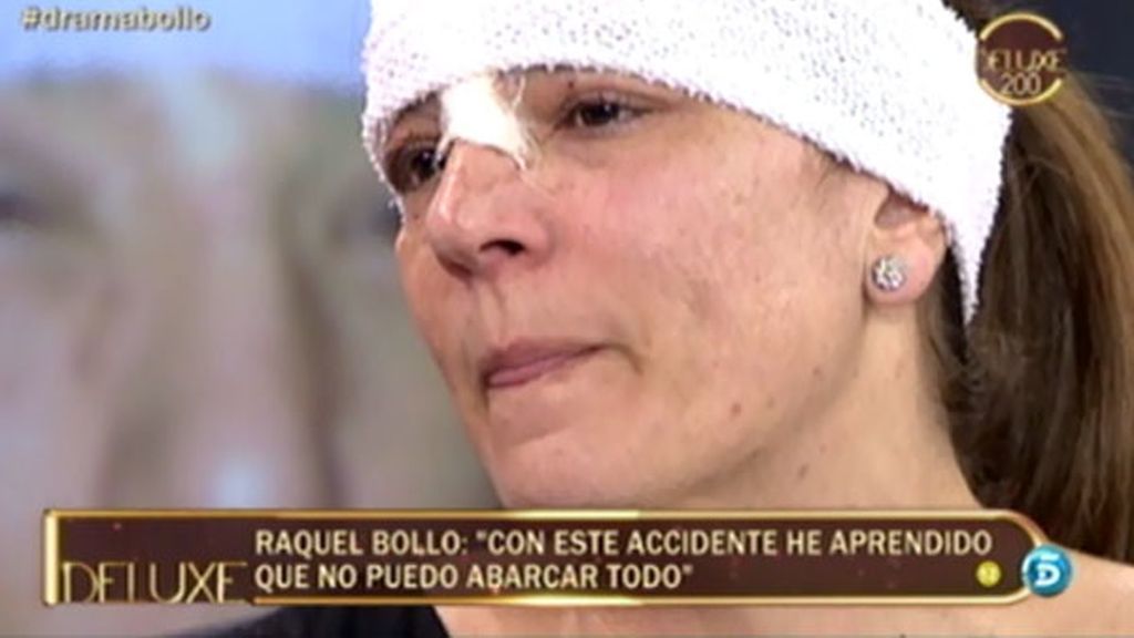 Las secuelas físicas de Raquel Bollo