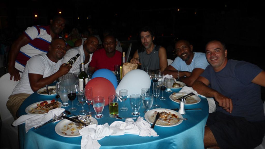 Cena de despedida en Honduras