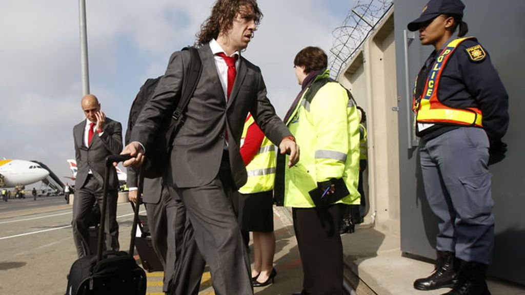 Carles Pujol aterriza en Sudáfrica