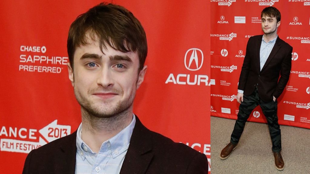 Daniel Radcliffe en la presentación de 'Kill Your Darlings'