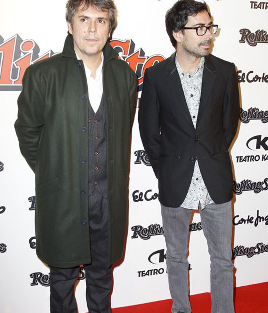 Iván Ferreiro junto a su hermano, Amaro Ferreiro