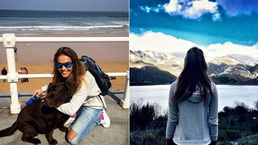 Lara Álvarez y Gijón, Jesús Vázquez y vacas: el relax de la Semana Santa vip, en fotos