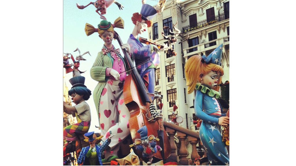 Valencia, en Fallas