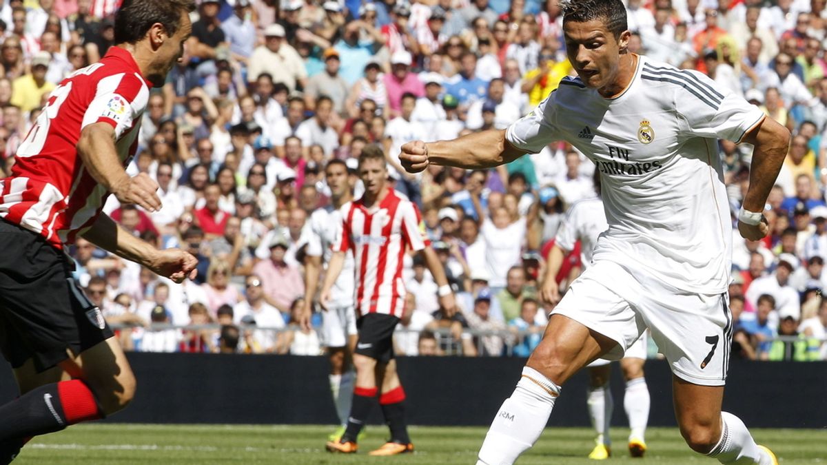 Cristiano Ronaldo. Real Madrid - Athletic.