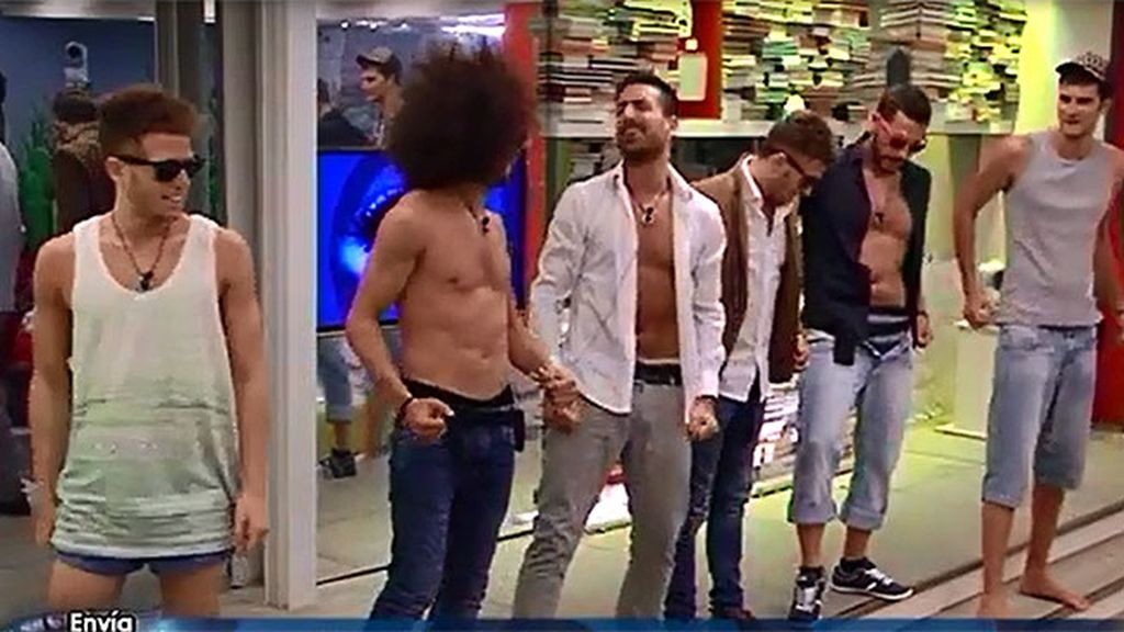 Los concursantes celebraron el cumpleaños de Saray