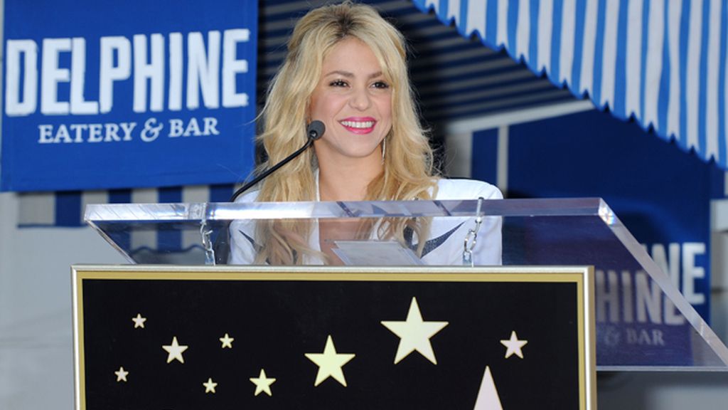 Shakira ya tiene estrella en el Paseo de la Fama