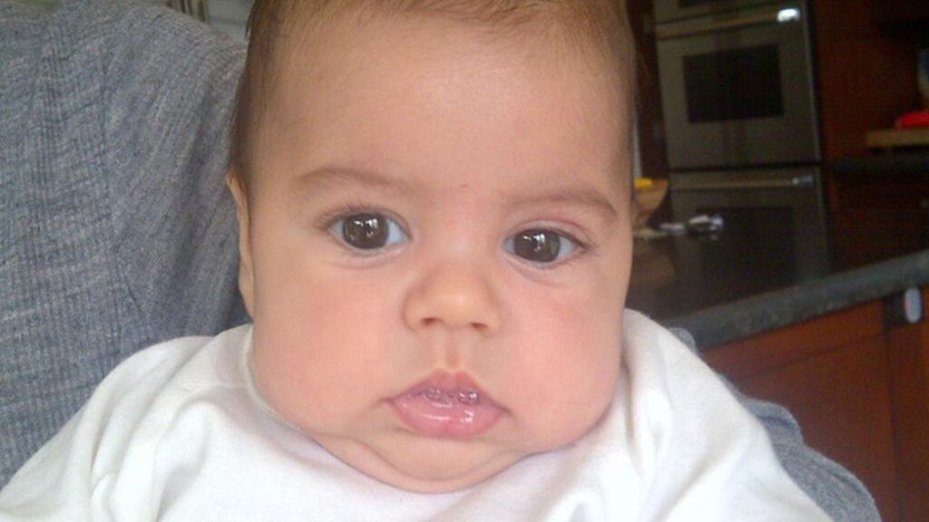 El pequeño Milan