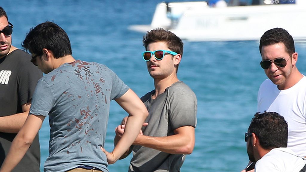 Zac Efron en Saint-Tropez