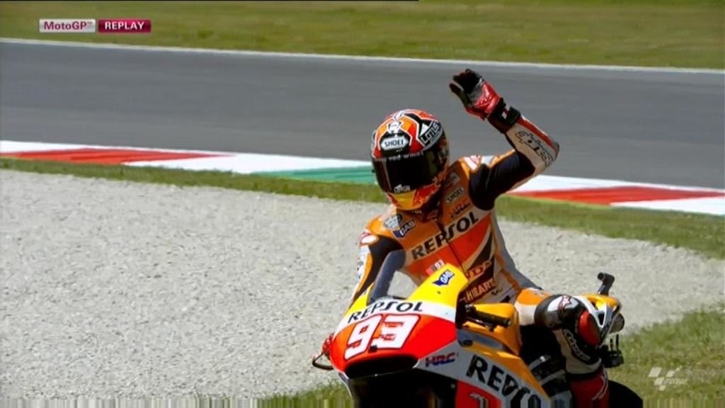 Márquez realiza otra exhibición en tierras de Rossi