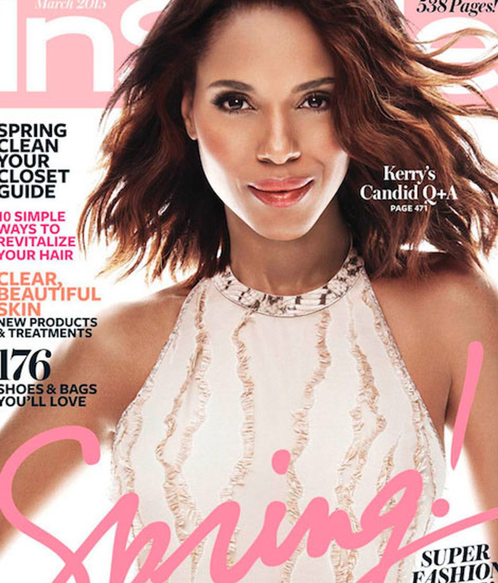 Kerry Washington, víctima del aclarado de piel
