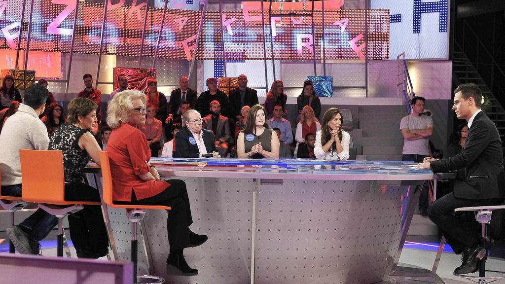 Una fiesta con Arévalo, Lydia Bosch, Luis Larrodera y dos campeonas del programa