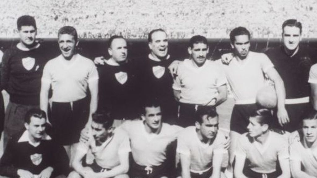 Uruguay, campeona en Brasil 1950, el Maracanazo