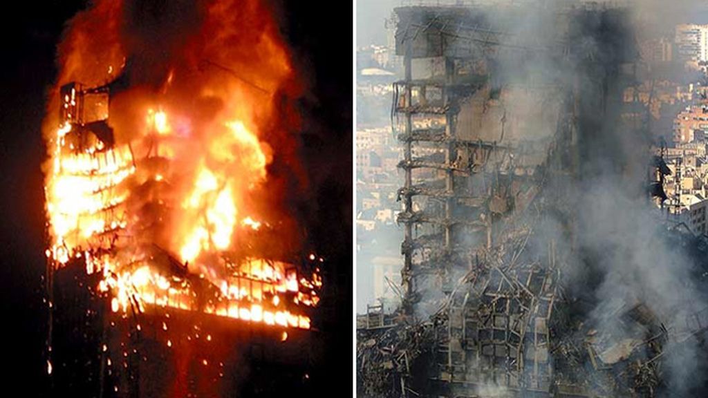 Incendio del Windsor, en febrero de 2005
