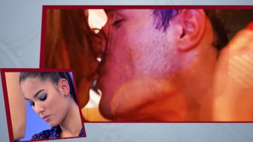 Oriana se lleva el primer beso de Cristian en el programa