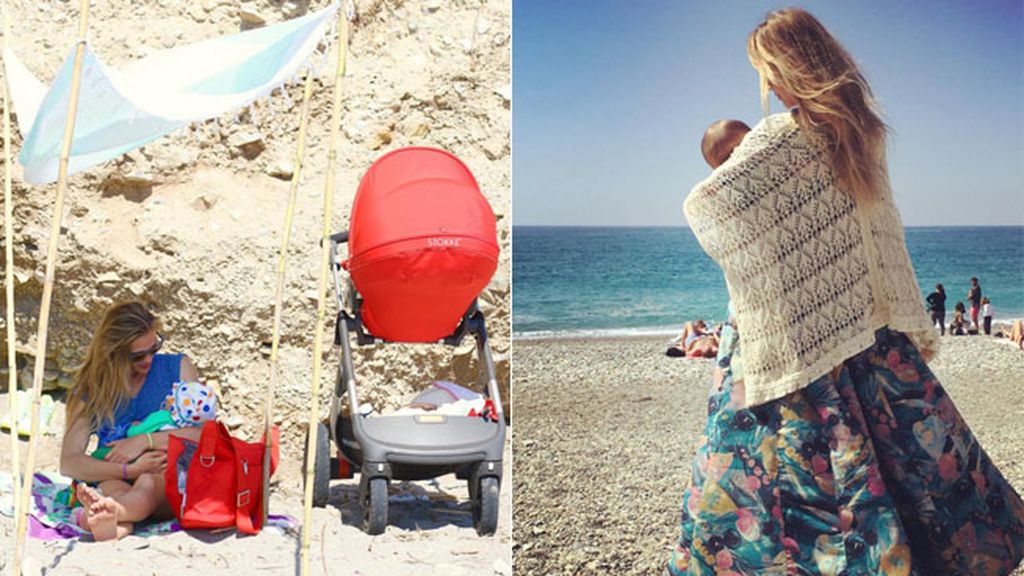 Lara Álvarez y Gijón, Jesús Vázquez y vacas: el relax de la Semana Santa vip, en fotos