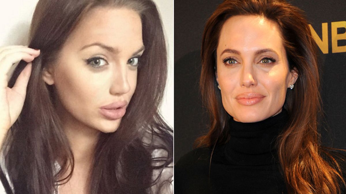 La mejor doble de Angelina Jolie