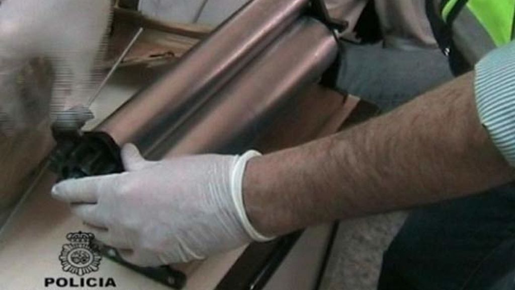 En los rodillos de amasar