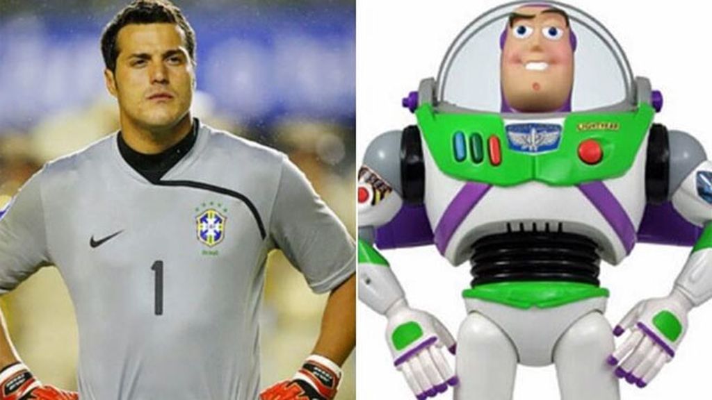 Julio César y Buzz Lightyear