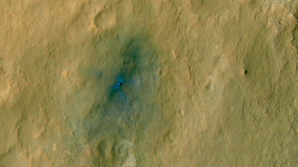 Nuevas imágenes desde el Curiosity