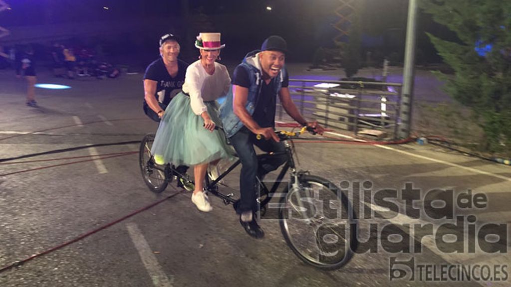 Una llamada desde camerino de Mercedes Milá que inicia el concurso